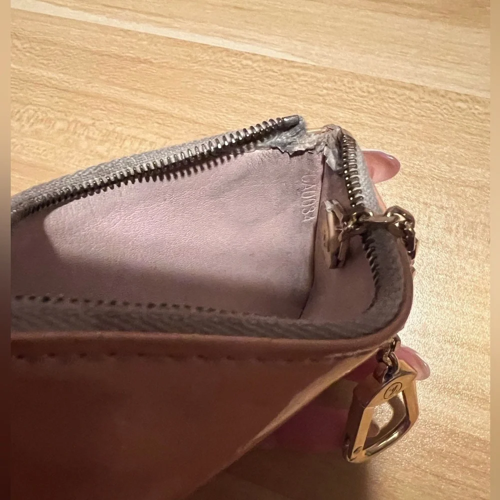 Louis Vuitton Key Cles Pochette Keychain Change Monogram Vernis Coin Pouch LV - Picture 9 of 14